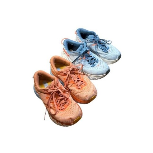 Hoka One One Running Shoes Womens 8.5 Wide Gaviota 4 Lot of 2 8.5W Sneakers - Picture 1 of 11